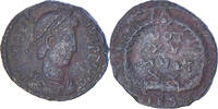 Follis Coin, Gratian, Thessalonica, Bronze, RIC:43 -