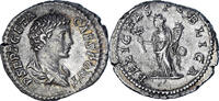 Denarius Coin, Geta, Rome, Silver, RIC:9a -
