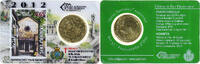 San Marino 50 Euro Cent Chiesa di San Francesco, Rome, Coin card.FDC -