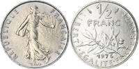 France 1/2 Franc Semeuse, Paris, série FDC, Nickel -