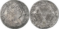 France 1/2 Ecu aux trois couronnes Louis XIV, Paris, Silver -