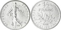 France 1/2 Franc Semeuse, Paris, série FDC, Nickel -