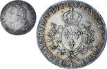 France Écu à la vieille tête Louis XV, Lyon, Silver -