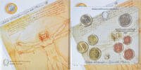 Italy Set 1 ct. - 2 Euro Rome, Coin card.FDC -