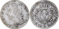 France 1/10 Ecu à la vieille tête Louis XV, Bayonne, Silver -
