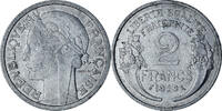 France 2 Francs Morlon, Paris, Aluminum, KM:886a.1 -