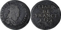 France Liard de France Louis XIII, Lusignan, Copper, C2G:102 -