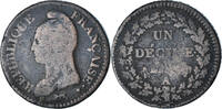 France 1 Décime Dupré, Paris, Copper, Gadoury:187 -