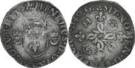 France Douzain aux croissants Henri II, Grenoble, Billon -