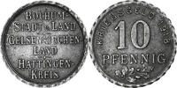 Germany 10 Pfennig Bochum, Gelsenkirchen, Hattingen, Iron -