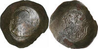 Aspron trachy John II Comnenus, Constantinople, Billon -