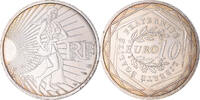 France 10 Euro Semeuse, Silver -