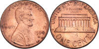 United States Cent Coin, Lincoln Cent, U.S. Mint, Denver -