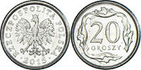 Poland 20 Groszy Coin, Warsaw, Copper-nickel, KM:280 -