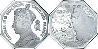 United Kingdom Crown Coin, CHETLAND ISLANDS.BE. Sealtainn -