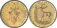 VATICAN CITY 20 Lire Coin, Paul VI, Roma, Aluminum-Bronze -