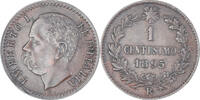 Italy Centesimo Coin, Umberto I, Rome, Copper, KM:29 -