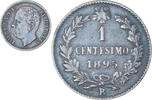 Italy Centesimo Coin, Rome, Copper, KM:29 -