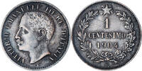 Italy Centesimo Coin, Vittorio Emanuele III, Rome, Bronze -