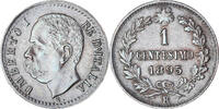 Italy Centesimo Coin, Umberto I, Rome, Copper, KM:29 -