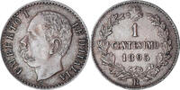 Italy Centesimo Coin, Umberto I, Rome, Copper, KM:29 -