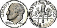 United States Dime Coin, U.S. Mint, San Francisco, BE -
