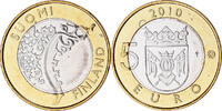 Finland 5 Euro Provinces - Finland proper, Vantaa, Bi-Metallic -