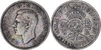 Great Britain Florin, Two Shillings Coin, George VI -