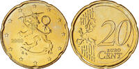 Finland 20 Euro Cent Vantaa, Brass, KM:127 -