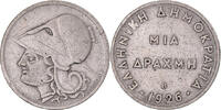 Greece Drachma Coin, Vienne, Copper-nickel, KM:69 -