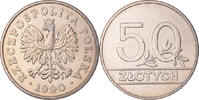 Poland 50 Zlotych Coin, Warsaw, Copper-nickel, KM:216 -