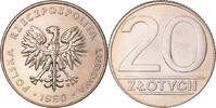 Poland 20 Zlotych Coin, Warsaw, Copper-nickel, KM:153.2 -