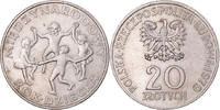 Poland 20 Zlotych Coin, Warsaw, Copper-nickel, KM:99 -