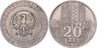 Poland 20 Zlotych Coin, Copper-nickel, KM:67 -