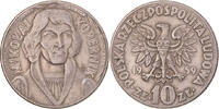 Poland 10 Zlotych Coin, Warsaw, Copper-nickel, KM:51 -