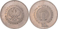 Poland 10 Zlotych Coin, Warsaw, Copper-nickel, KM:61 -