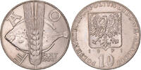 Poland 10 Zlotych Coin, Warsaw, Copper-nickel, KM:63 -