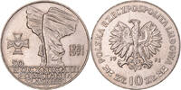Poland 10 Zlotych Coin, Warsaw, Copper-nickel, KM:64 -