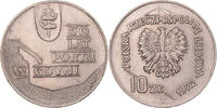 Poland 10 Zlotych Coin, Warsaw, Copper-nickel, KM:65 -