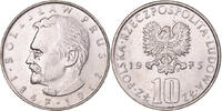 Poland 10 Zlotych Coin, Warsaw, Copper-nickel, KM:73 -