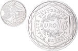 France 10 Euro Semeuse, Silver -