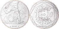 France 10 Euro UEFA Euro 2016, Paris, BU, Silver -