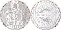France 10 Euro Paris, FDC, Silver, Gadoury:EU 516, KM:2073 -