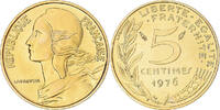 France 5 Centimes Coin, Marianne, Paris, Aluminum-Bronze -