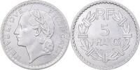 France 5 Francs Coin, Lavrillier, Beaumont - Le Roger, Aluminum -
