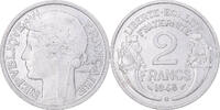 France 2 Francs Coin, Morlon, Beaumont - Le Roger, Aluminum -