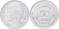 France 50 Centimes Coin, Morlon, Beaumont - Le Roger, Aluminum -