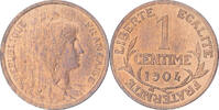 France Centime Coin, Dupuis, Paris, Bronze, KM:840 -
