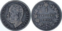 Italy Centesimo Coin, Umberto I, Rome, Copper, KM:29 -