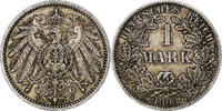GERMANY - EMPIRE Mark Coin, Wilhelm II, Berlin, Silver, KM:14 -